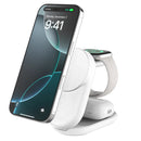 Belkin UltraCharge Qi2 3合1 可折疊磁吸充電器 25W (WIZ037myBK / WIZ037myWH)