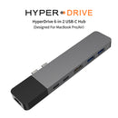 HyperDrive GN28N / NET 6-in-2 USB-C 轉換器 for MacBook Pro