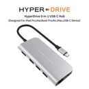 HyperDrive HD30F / POWER 9-in-1 USB-C 擴充器