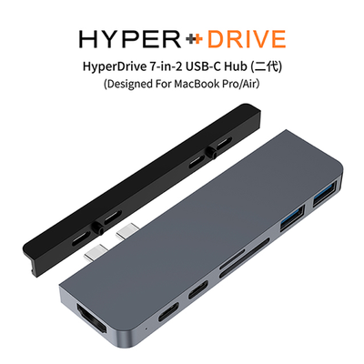 HyperDrive HD28C / Duo 7-in-2 USB-C Hub