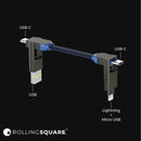 Rolling Square InChargeX  100W 6合1 快充數據線