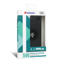 Verbatim Li-polymer Qi 5W無線流動充電池10,000mAh