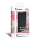 Verbatim Li-polymer QC 3.0 & PD2.0流動充電池10,000mAh