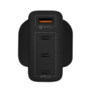 摩米士 Momax OnePlug GaN 100W 四輸出快速充電器 黑色 UM22UKD