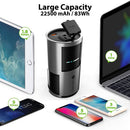 NOVOO  電源插座的移動電源 83WH 便攜式充電器 22500mAh