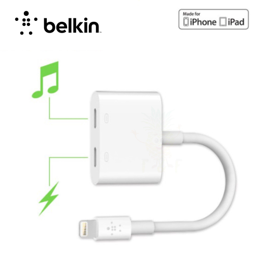 Belkin Lightning Audio + Charge RockStar™ 分插器 F8J198btWHT
