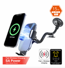Capdase SA Power快速無線充電自動夾式車載 - 鵝頸臂(300mm)｜ HR00-SOUNDG01-300