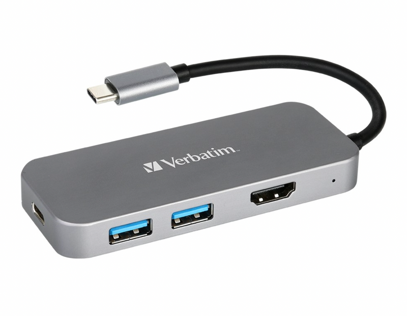 Verbatim Type C擴展器連PD 100W, HDMI及USB3.0 (66123)
