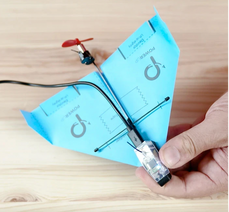 PowerUp - Dart 特技智能紙飛機手機控製玩具套件Android/iOS