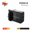 Elementz - 2-PORT 20W PD+QC 超迷你充電器[PD-054C]