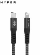 HyperDrive HD-CLB513 USB-C 轉 Lightning Tough 線纜（3.3 英尺/1 米）