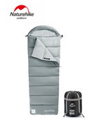 Naturehike M300 冬季信封帶帽睡袋 (NH20MSD02) | 適用溫度1℃〜6℃ | 可拼接設計 露營便攜睡袋