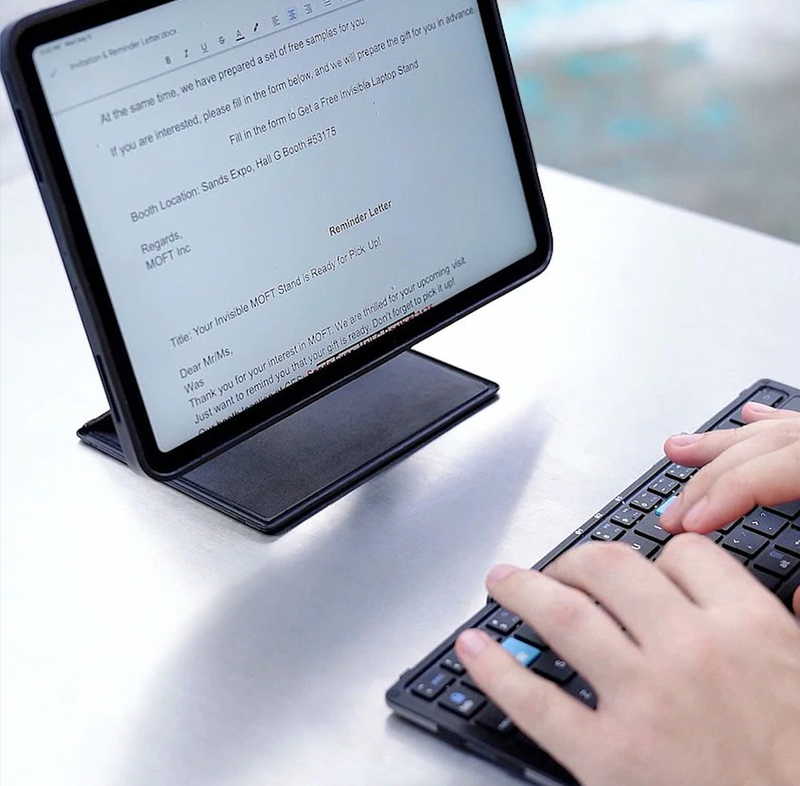MOFT Bluetooth Keyboard 三摺疊藍牙鍵盤+TouchPad MD006-1