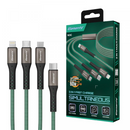 Elementz N3C 3合1 Type C 60W 充電傳輸線