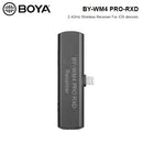 BOYA BY-WM4 PRO-RXD 2.4GHz無線接收器Lightning iOS 設備專用