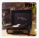 78 Fullblack By 1887 藍牙黑膠唱片機