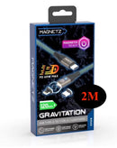 Elementz 2 合1 (Type C & iPhone) 磁吸充電線
