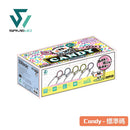 Savewo 救世超立體口罩 CANDY 幻彩糖果限量版 （REGULAR 標準，5色耳帶各6件，30片/盒 ，獨立包裝）