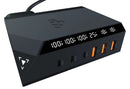 EGO EXINNO 120W 即時輸出顯示 6洞USB充電器