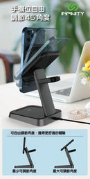 Infinity 三合一磁吸無線充座M3 Magsafe