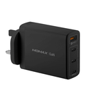 摩米士 Momax OnePlug GaN 100W 四輸出快速充電器 黑色 UM22UKD