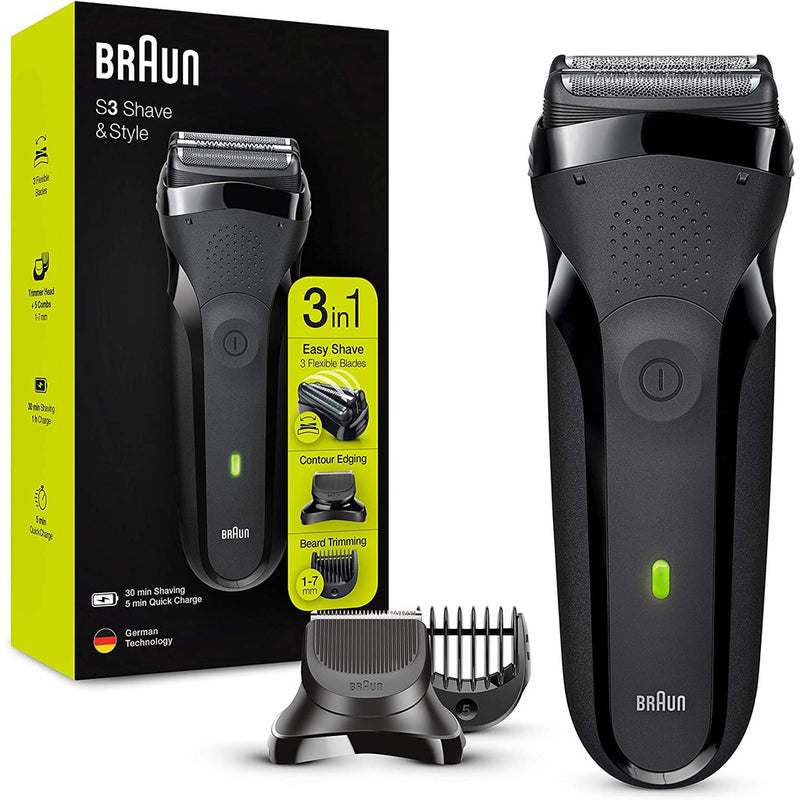 Braun 百靈 Series 3 - 300BT Shave & Style 電動鬚刨 (黑色)