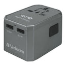 Verbatim 4 Ports QC/PD旅行充電器 - 45W (可充手提電腦) 66433