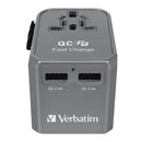 Verbatim 4 Ports QC/PD旅行充電器 - 45W (可充手提電腦) 66433