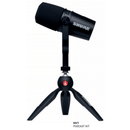 舒爾 Shure MOTIV MV7 USB/XLR混合式主播麥克風 連三腳腳架 黑色 MV7-K-BNDL