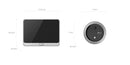 EZVIZ 螢石 DP2C 1080P 全無線智能攝像頭及門鐘