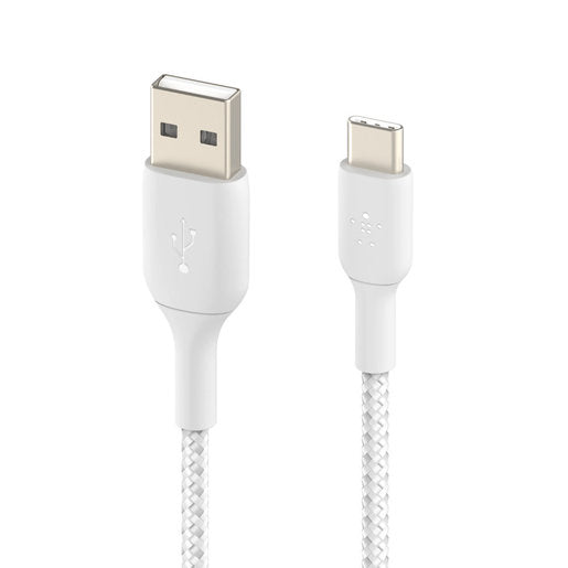 Belkin BOOST↑CHARGE™ Braided USB-C to USB-A Cable (1m / 3.3FT)