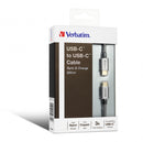 Verbatim 威寶 - 充電數據線USB-C to USB-C Type C to Type C 200cm 灰色 65054