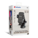 Verbatim 15W QI無線充電自動感應車架 Type C