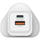 Verbatim 2 Port 33W PD & QC 3.0 GaN USB 充電器 66791