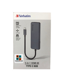 Verbatim 5 in 1 PD 100W Type C 8K HDMI 擴展器 66812