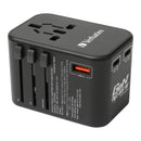 Verbatim 旅行充電器 3 Port 65W PD 3.0 & QC 3.0 GaN - 66851