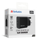 Vewrbatim 2 Port 35W PD 3.0 GaN Charger (66881)