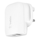 Belkin BOOST↑CHARGE™ 30W USB-C™＋USB-A 家用充電器 + USB-C to Lightning