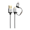 Verbatim Sync & Charge 2 in 1 Micro USB and Lightning 充電傳輸線