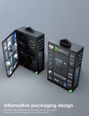 Ego E-Fusion 2 15000mAh 65W PD 三合一無線充 GaN充電器 行動電源。E-fusion 2代! 超強進化！火牛+尿袋+無線充＋轉壓插 自從第一代E-Fsuion熱賣後. 各用家都非常期待既第二代 體積只增加20%，輸出增加360% (18W–>65W)，電量增加223% (6700mAh –> 15000mAh) 採用Gan晶片技術 + 納米石墨稀散熱 所有元件均採用最高級別 充電器本身更自帶USB-C線，同樣支援PD 3.0 65W快充，使用更方便 同樣可支援USB-A的PD 3.0 65W快充 支援 Qi 無線充電，就算沒有帶備充電線，亦可以為手機進行充電。