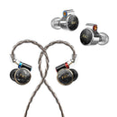 FiiO FD3 Pro 可換聲導管12mm全頻大動圈耳機 黑色