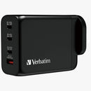 Verbatim 4 Port GAN PD3.0 200W PD & QC3.0 USB牆插充電器 (66703)