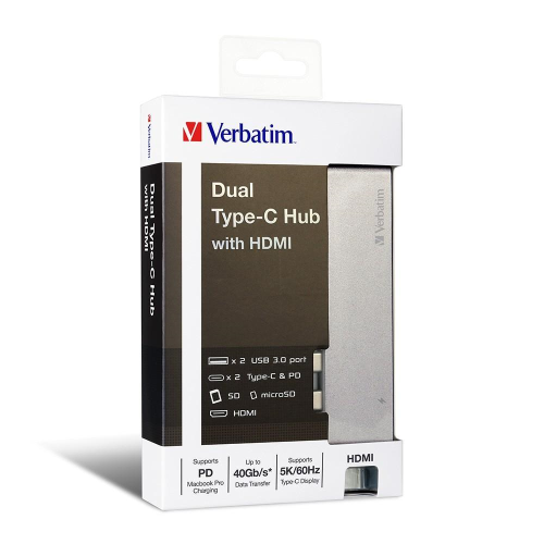 Verbatim 雙接頭擴展器連HDMI (65600)