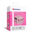 Verbatim 4 Ports QC/PD旅行充電器