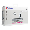 Verbatim 4-in-1 Apple Watch & Smartphone 無線充電座 (66401)