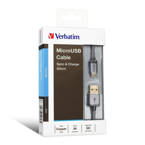 Verbatim Sync & Charge Micro USB 充電傳輸線
