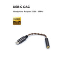 Elementz ATF-85Q Type C to 3.5mm 32bits 轉換線