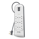 Belkin 2.4 AMP  2位USB充電 + 6 位防雷保護拖板 BSV604sa2M