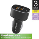 Capdase CA00-R1101  Rapider 3P63 QC 3.0 / PD 3.0 車載充電器