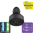 Capdase Rapider Super3P84 QC 3.0 / USB-C PD 3.0 Car Charger CA00-R801 - Black